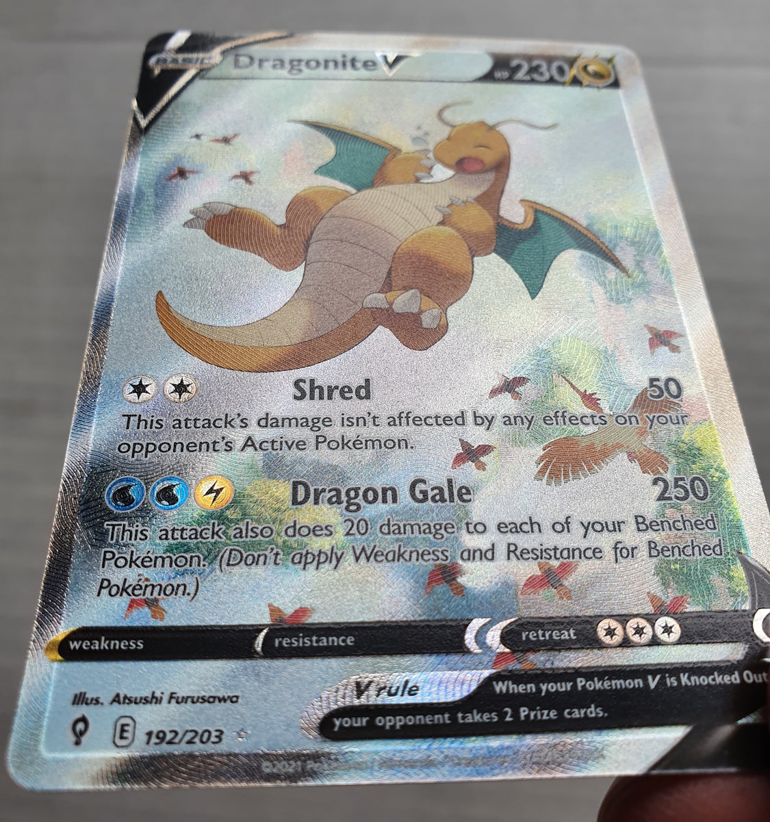 Pokemon Dragonite popular V Alternate Full Art