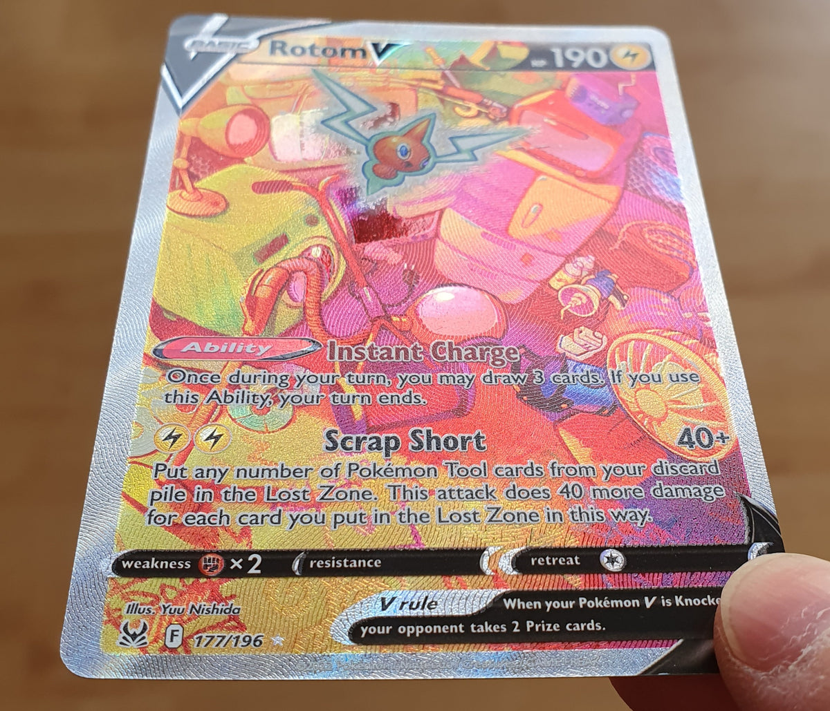 Selling Rotom V alt art, Lost Origins