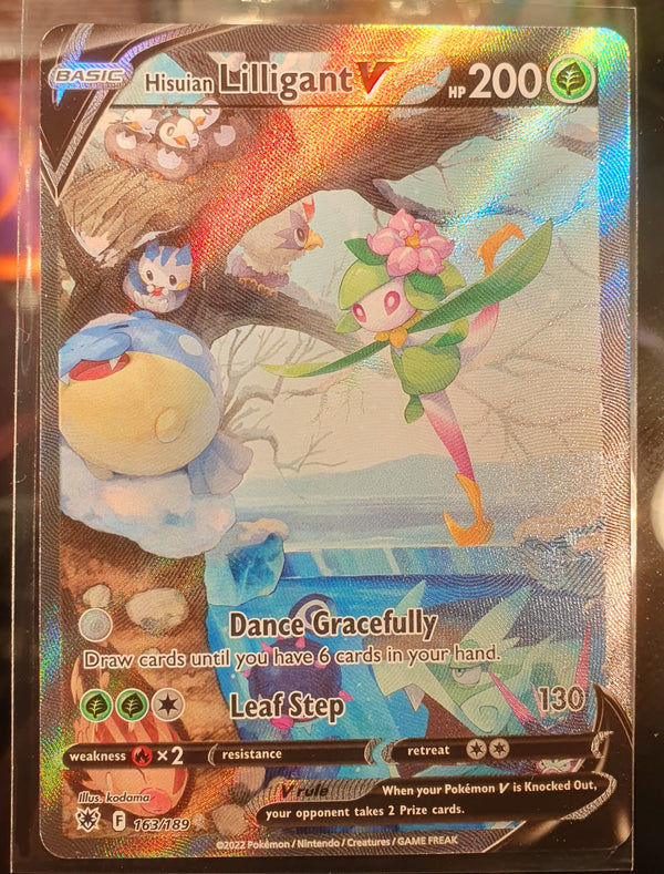 Pokemon - Hisuian Lilligant V [Alternate Art] *Ultra Rare* Astral Radiance 163/189 (NM)