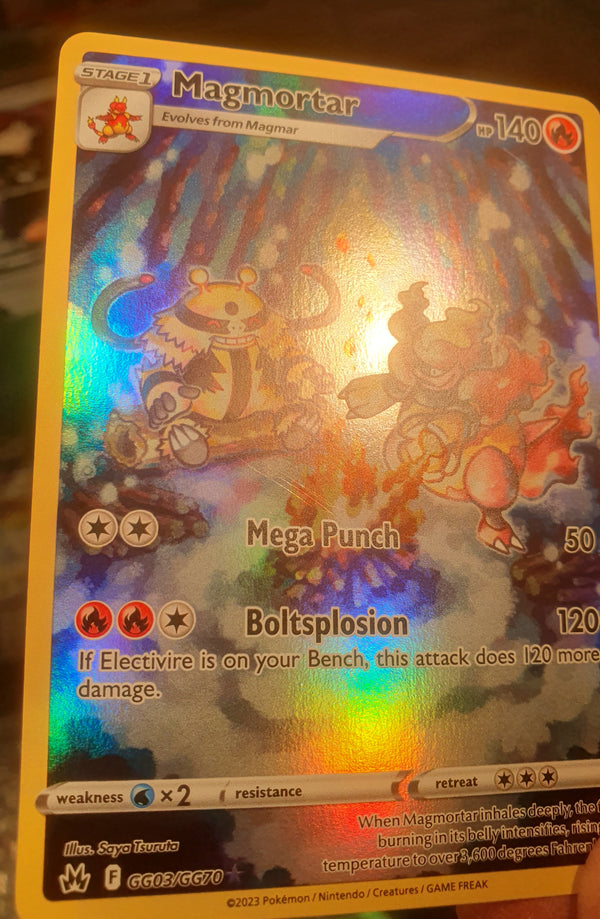 Pokemon - Magmortar *Holo* Crown Zenith GG03/GG70