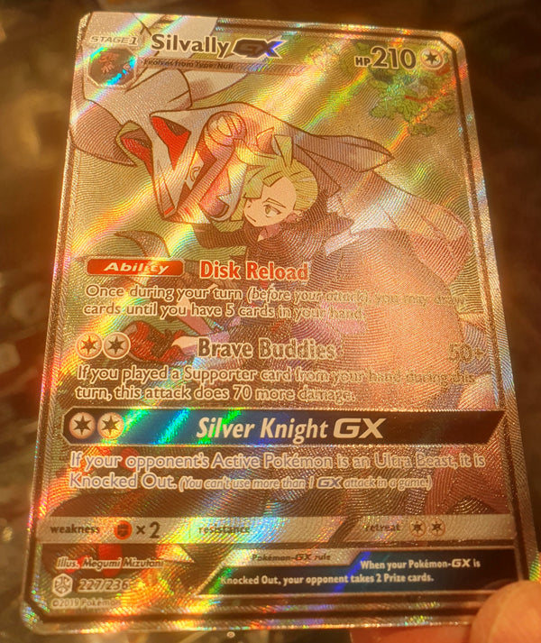 Pokemon - Silvally GX [Alternate Art] *Ultra Rare* Cosmic Eclipse 227/236 (NM)