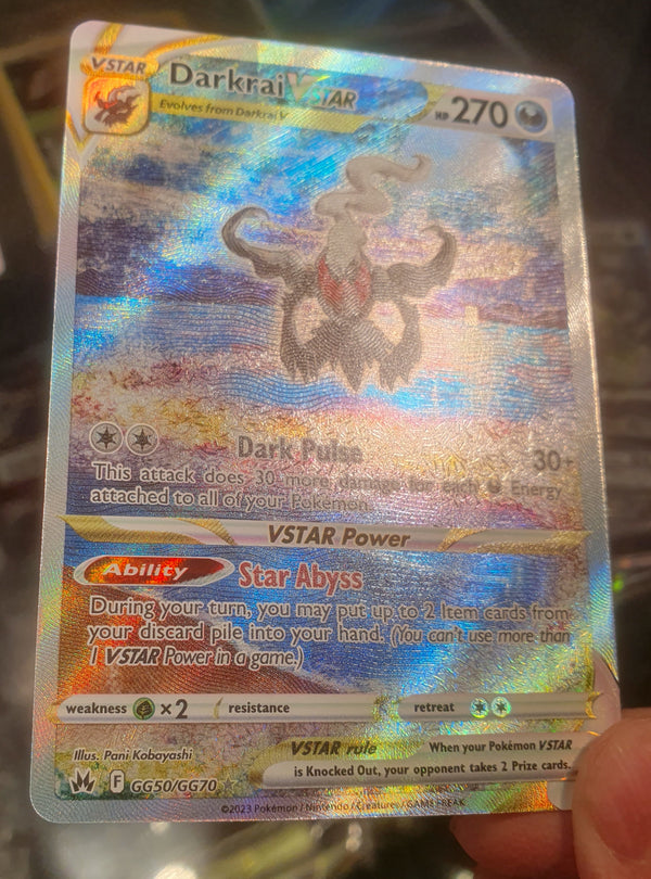 Pokemon - Darkrai VSTAR *Ultra Rare* Crown Zenith GG50/GG70 (NM)