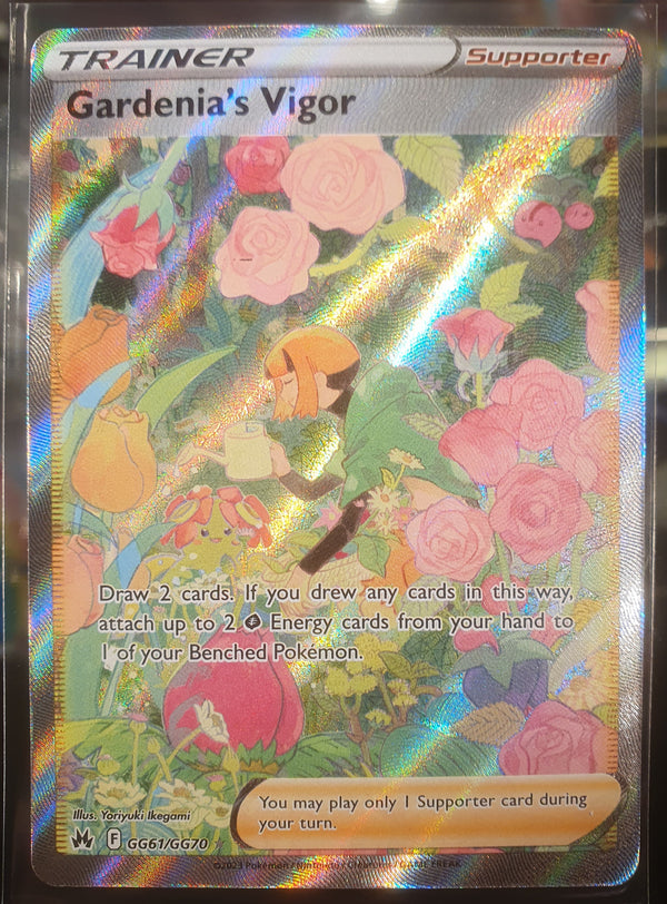 Pokemon - Gardenia's Vigor *Ultra Rare* Crown Zenith GG61/GG70 (NM)