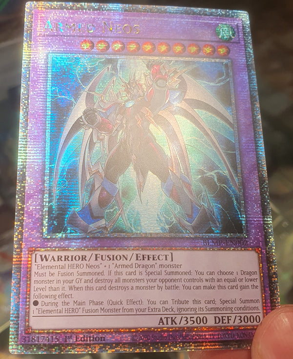 Yugioh - Armed Neos *Quarter Century Rare* BLMR-EN002 (NM/M)