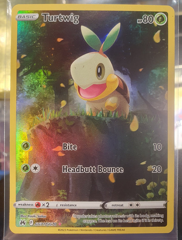 Pokemon - Turtwig *Holo* Crown Zenith GG31/GG70 (NM)