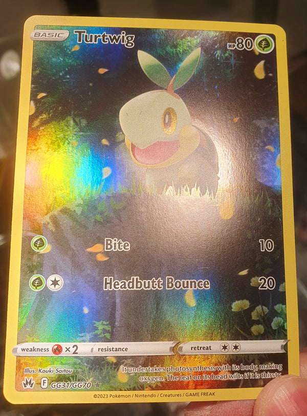 Pokemon - Turtwig *Holo* Crown Zenith GG31/GG70 (NM)