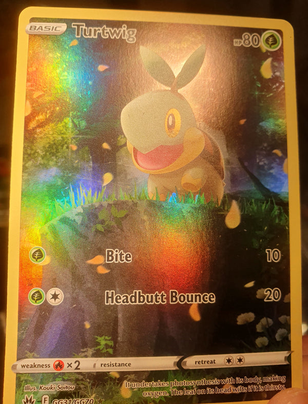 Pokemon - Turtwig *Holo* Crown Zenith GG31/GG70 (NM)