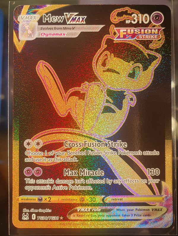 Pokemon - Mew VMAX *Secret Rare* Lost Origin TG30/TG30 (NM)