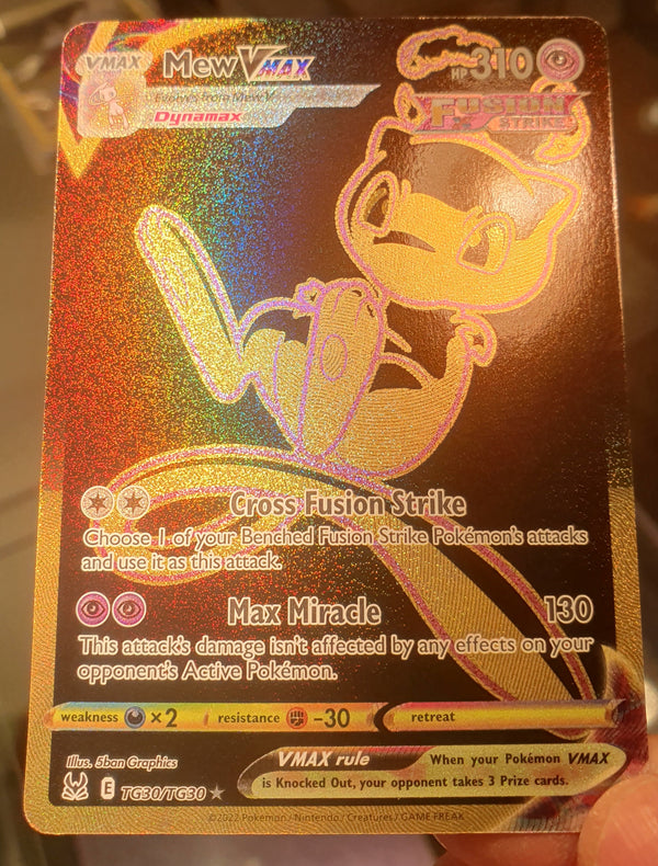 Pokemon - Mew VMAX *Secret Rare* Lost Origin TG30/TG30 (NM)