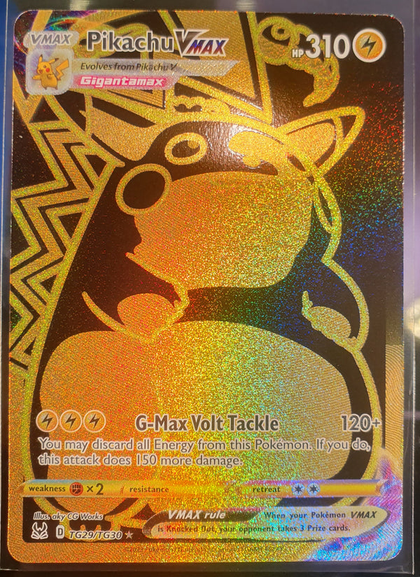 Pokemon - Pikachu VMAX *Secret Rare* Lost Origin TG29/TG30 (NM)