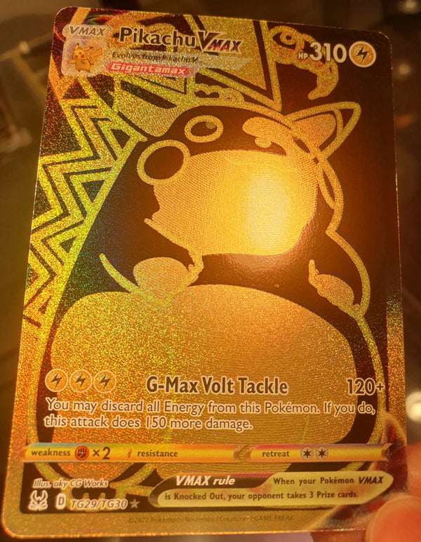 Pokemon - Pikachu VMAX *Secret Rare* Lost Origin TG29/TG30 (NM)