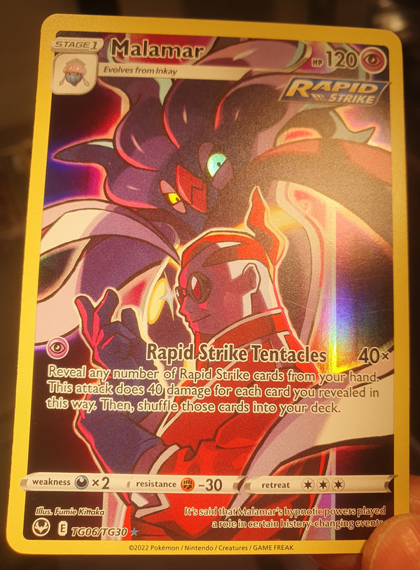 Pokemon - Malamar *Holo* Silver Tempest TG06/TG30 (NM)