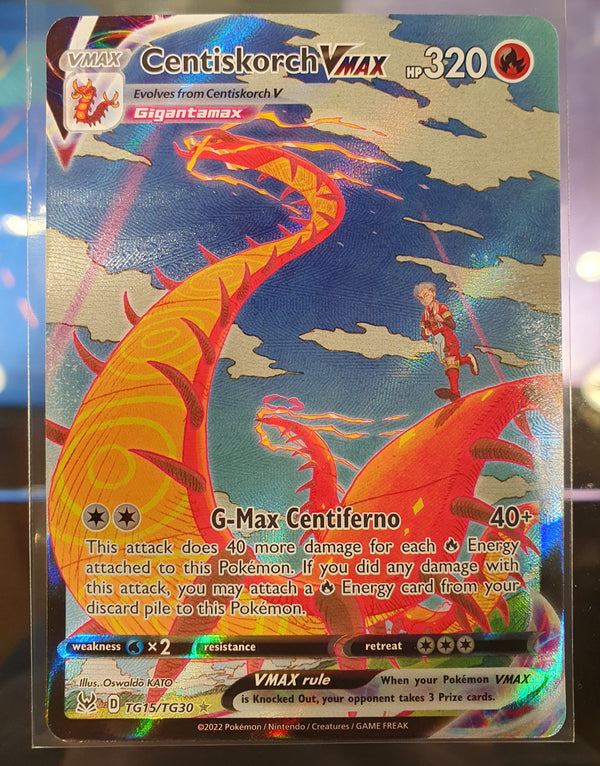 Pokemon - Centiskorch VMAX *Ultra Rare* Lost Origin TG15/TG30 (NM)