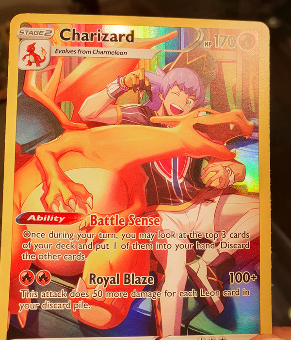 Pokemon - Charizard *Holo* Lost Origin TG03/TG30 (NM)