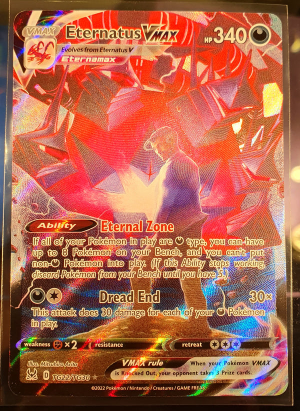 Pokemon - Eternatus VMAX *Ultra Rare* Lost Origin TG22/TG30 (NM)