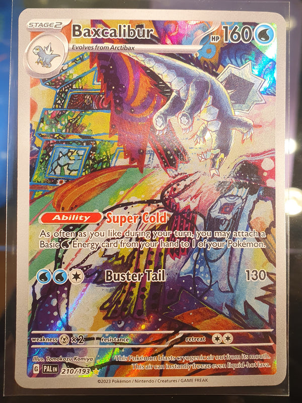 Pokemon - Baxcalibur *Illustration Rare* Paldea Evolved 210/193