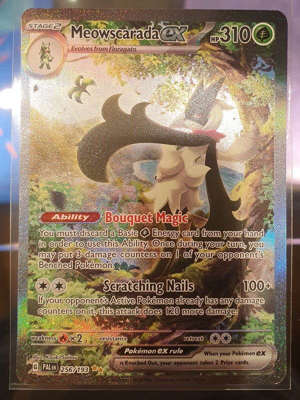 Pokemon - Meowscarada ex *Special Illustration Rare* Paldea Evolved 256/193