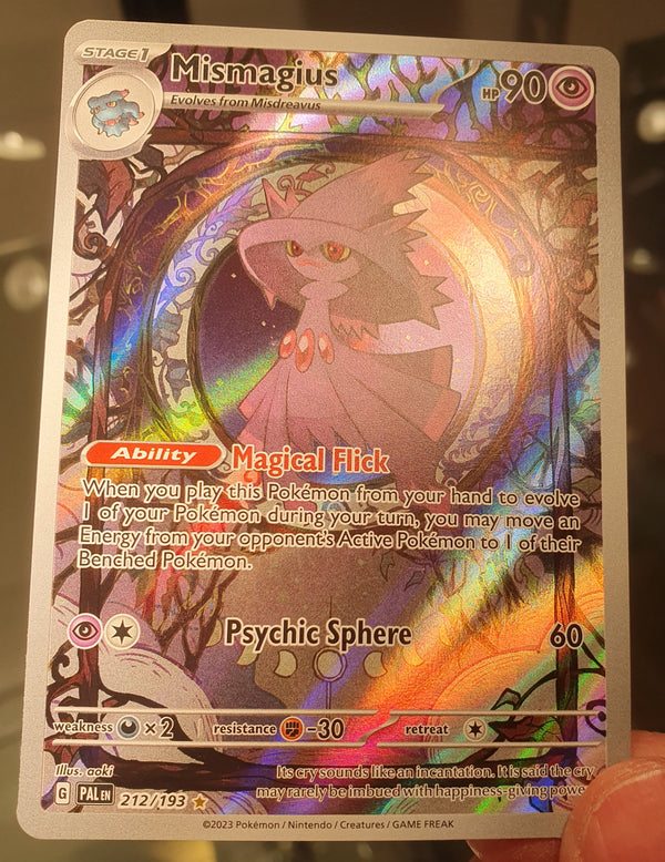 Pokemon - Mismagius *Illustration Rare* Paldea Evolved 212/193