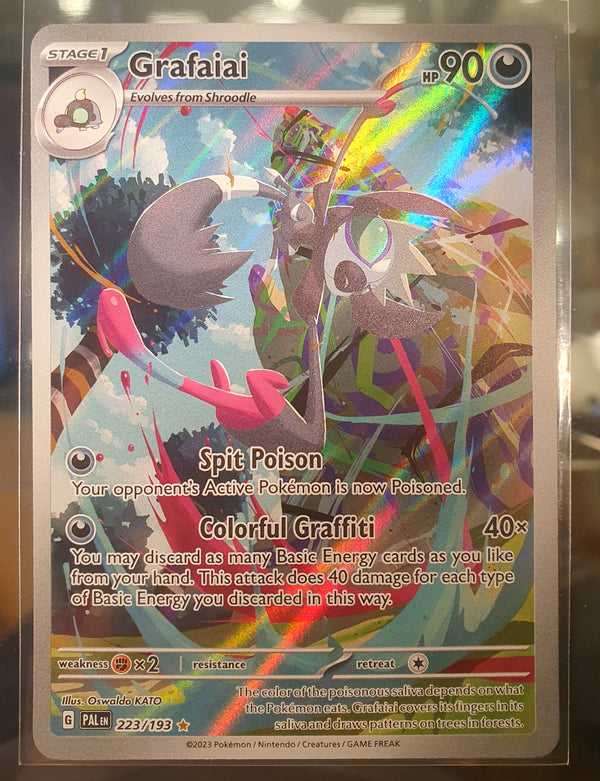 Pokemon - Grafaiai *Illustration Rare* Paldea Evolved 223/193