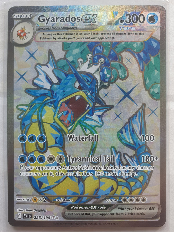 Pokemon - Gyarados ex *Ultra Rare* Scarlet & Violet 225/198 (NM)