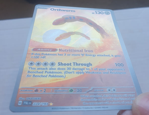 Pokemon - Orthworm *Illustration Rare* Paldea Evolved 224/193