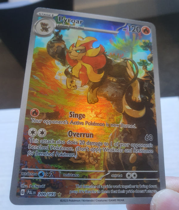 Pokemon - Pyroar *Illustration Rare* Paldea Evolved 200/193