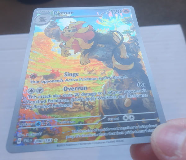 Pokemon - Pyroar *Illustration Rare* Paldea Evolved 200/193