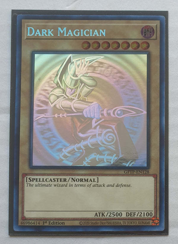 Yugioh - Dark Magician *Ghost Rare* GFTP-EN128 (NM)