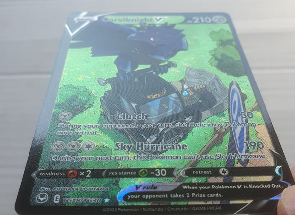 Pokemon - Corviknight V *Ultra Rare* Silver Tempest TG18/TG30 (NM)