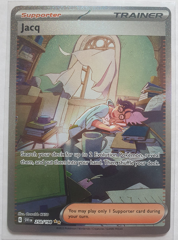 Pokemon - Jacq *Special Illustration Rare* Scarlet & Violet 250/198