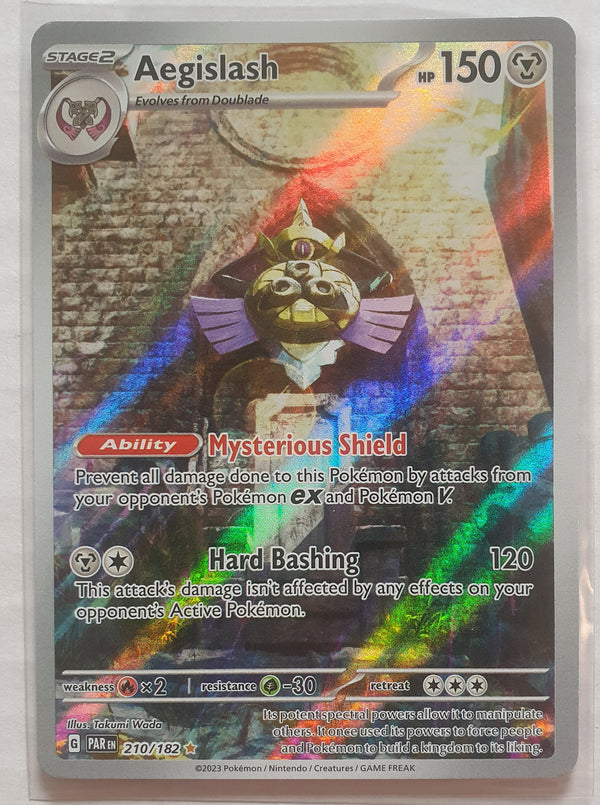 Pokemon - Aegislash *Illustration Rare* Paradox Rift 210/182