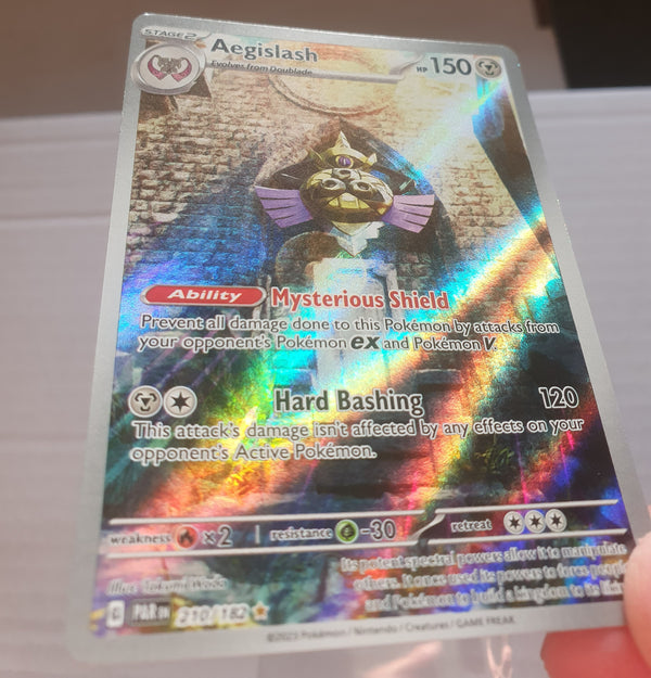 Pokemon - Aegislash *Illustration Rare* Paradox Rift 210/182