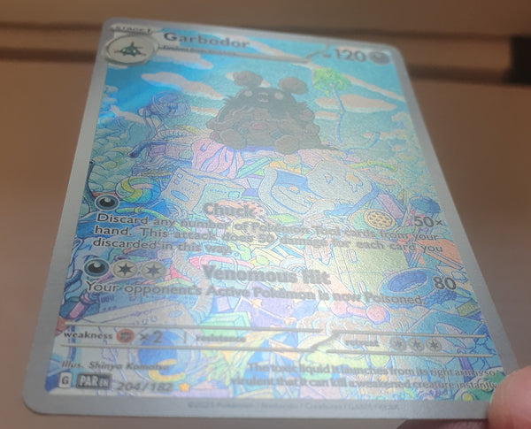 Pokemon - Garbodor *Illustration Rare* Paradox Rift 204/182