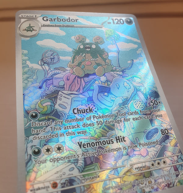 Pokemon - Garbodor *Illustration Rare* Paradox Rift 204/182