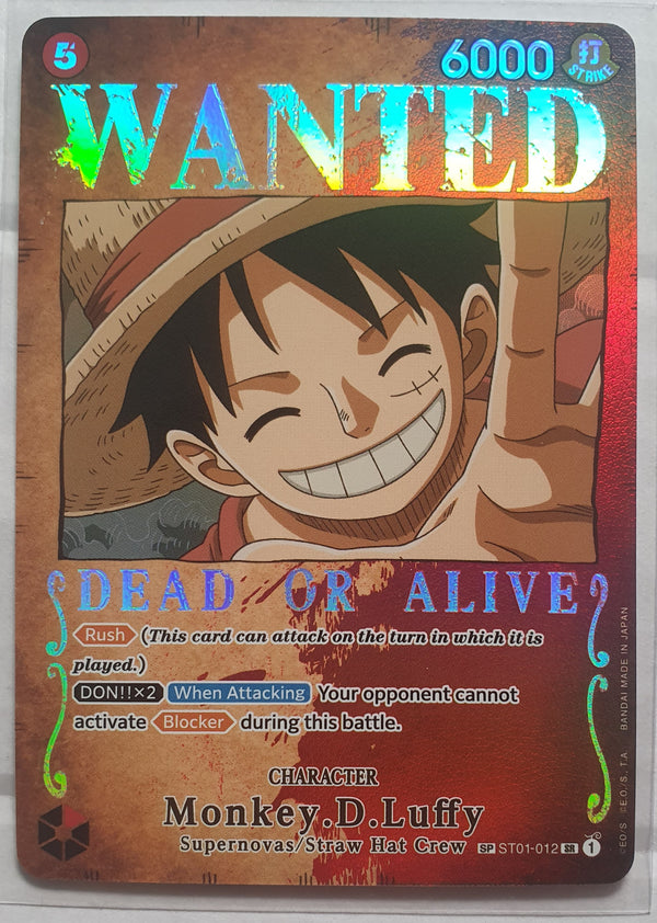 One Piece - Monkey.D.Luffy (WANTED) ST01-012