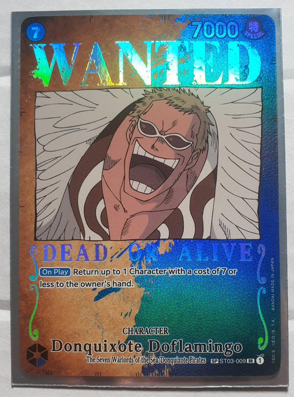 One Piece - Donquixote Doflamingo (WANTED) ST03-009