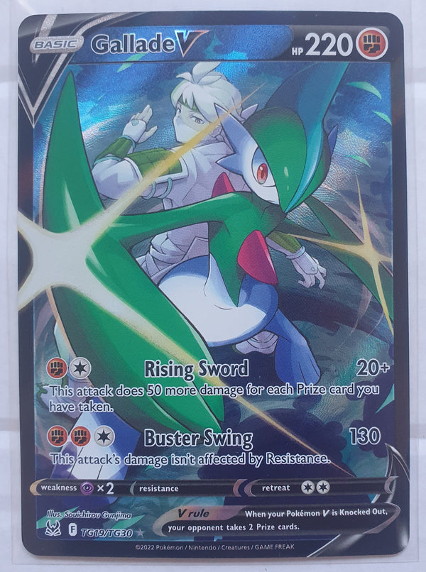 Pokemon - Gallade V *Ultra Rare* Lost Origin TG19/TG30 (NM)