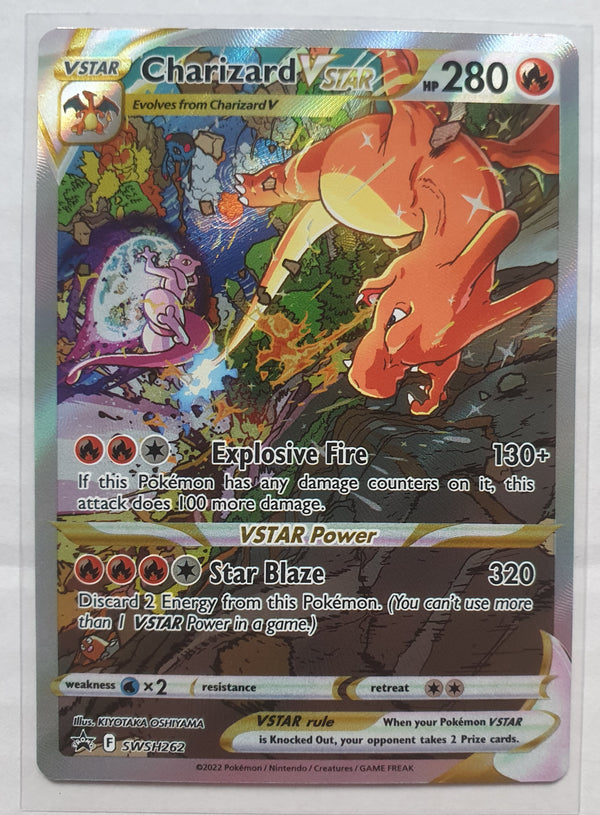 Pokemon - Charizard VSTAR [Alternate Art] *Ultra Rare* Promo SWSH262 (NM)