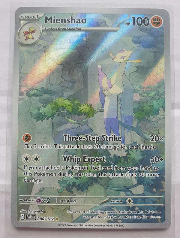 Pokemon - Mienshao *Illustration Rare* Paradox Rift 200/182