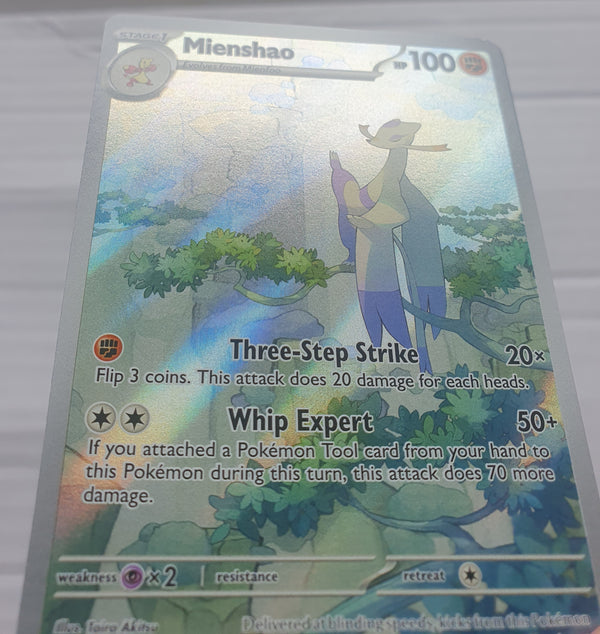 Pokemon - Mienshao *Illustration Rare* Paradox Rift 200/182