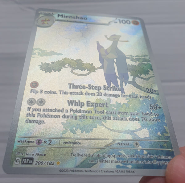 Pokemon - Mienshao *Illustration Rare* Paradox Rift 200/182