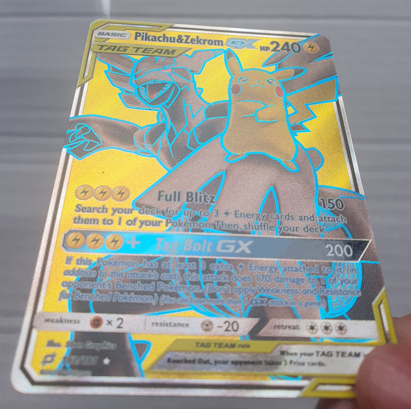 Pokemon - Pikachu & Zekrom GX *Ultra Rare* Team Up 162/181