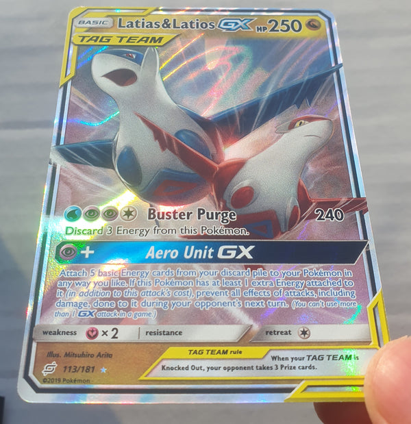 Pokemon - Latias & Latios GX *Ultra Rare* Team Up 113/181