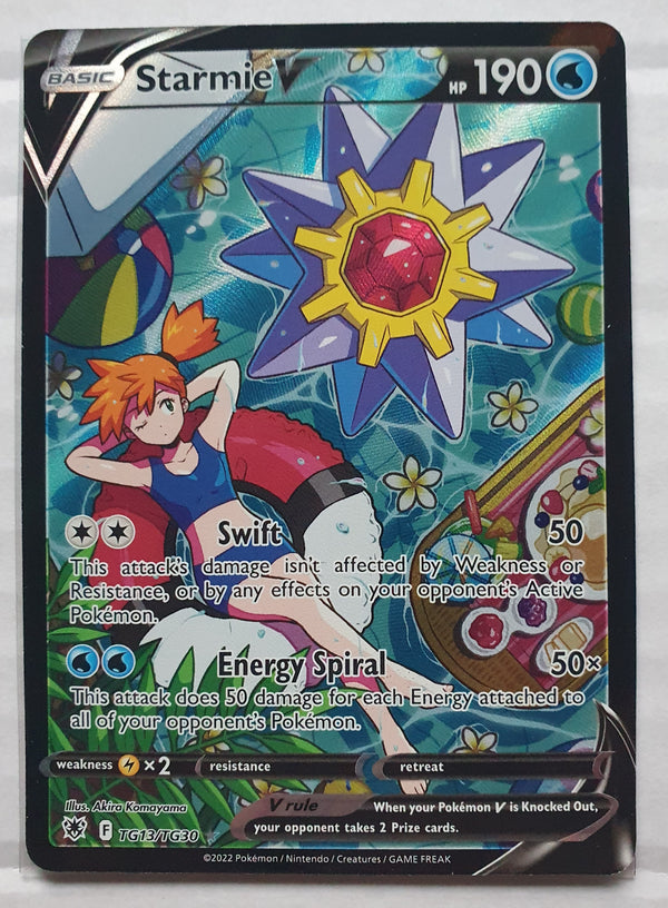 Pokemon - Starmie V *Ultra Rare* Astral Radiance TG13/TG30 (NM)