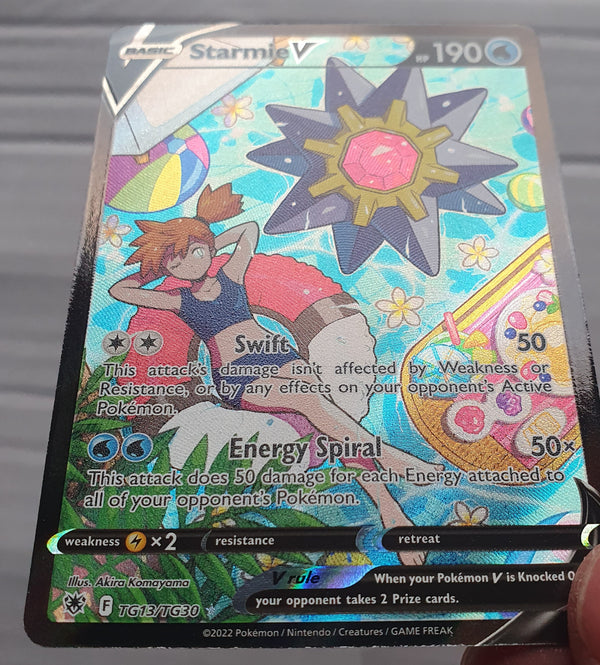 Pokemon - Starmie V *Ultra Rare* Astral Radiance TG13/TG30 (NM)