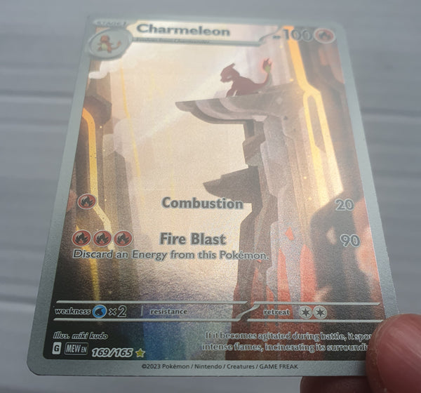 Pokemon 151 - Charmeleon *Illustration Rare* Scarlet & Violet 169/165