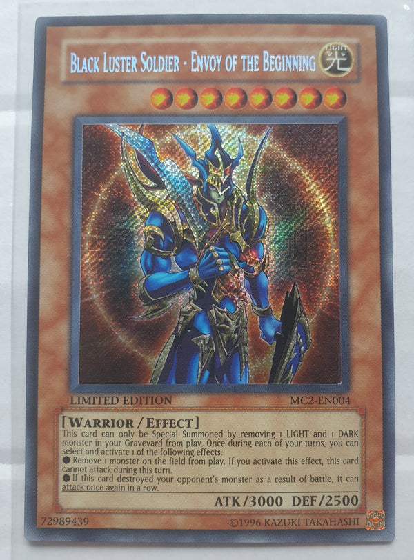 Yugioh - Black Luster Soldier - Envoy of the Beginning *SCR* MC2-EN004