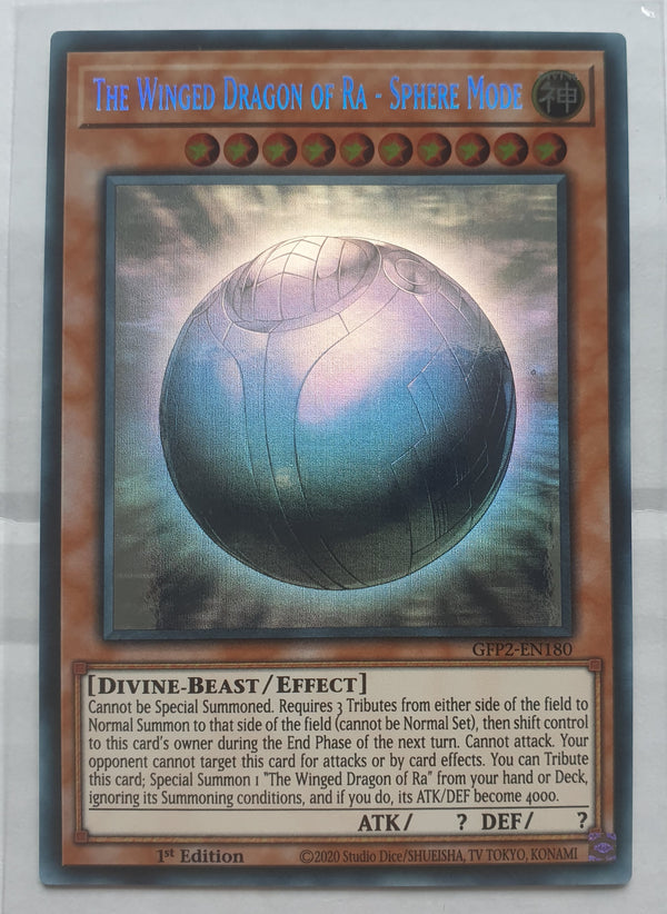 Yugioh - The Winged Dragon of Ra - Sphere Mode *Ghost Rare* GFP2-EN180 (NM)