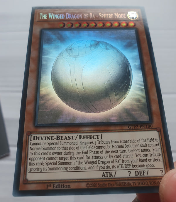 Yugioh - The Winged Dragon of Ra - Sphere Mode *Ghost Rare* GFP2-EN180 (NM)