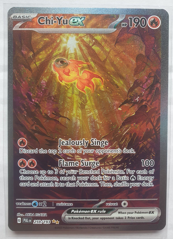 Pokemon - Chi-Yu ex *Special Illustration Rare* Paldea Evolved 259/193